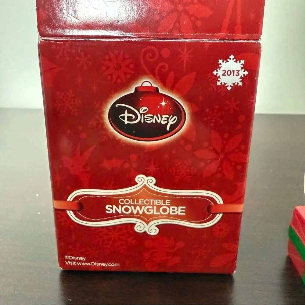 Disney Holiday Mickey Mouse Snow Globe 2013 Special Edition Collectible